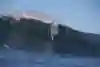 Ian Walsh surfs at Mavericks in Pillar Point Harbor, CA, USA on December 8, 2020.