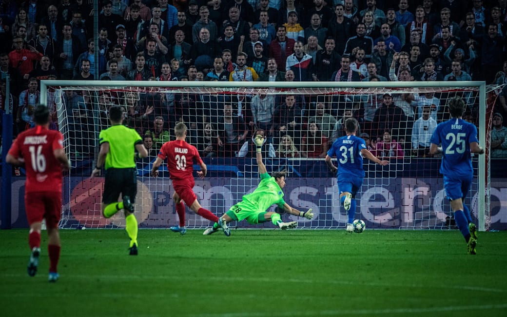 Erling Haaland Champions League Hat Trick Interview