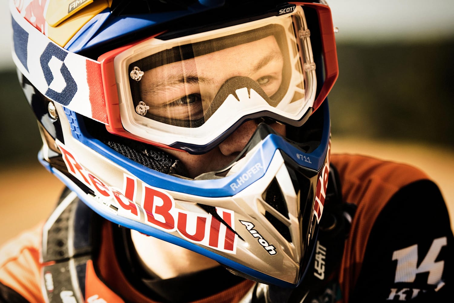 mx red bull helmet