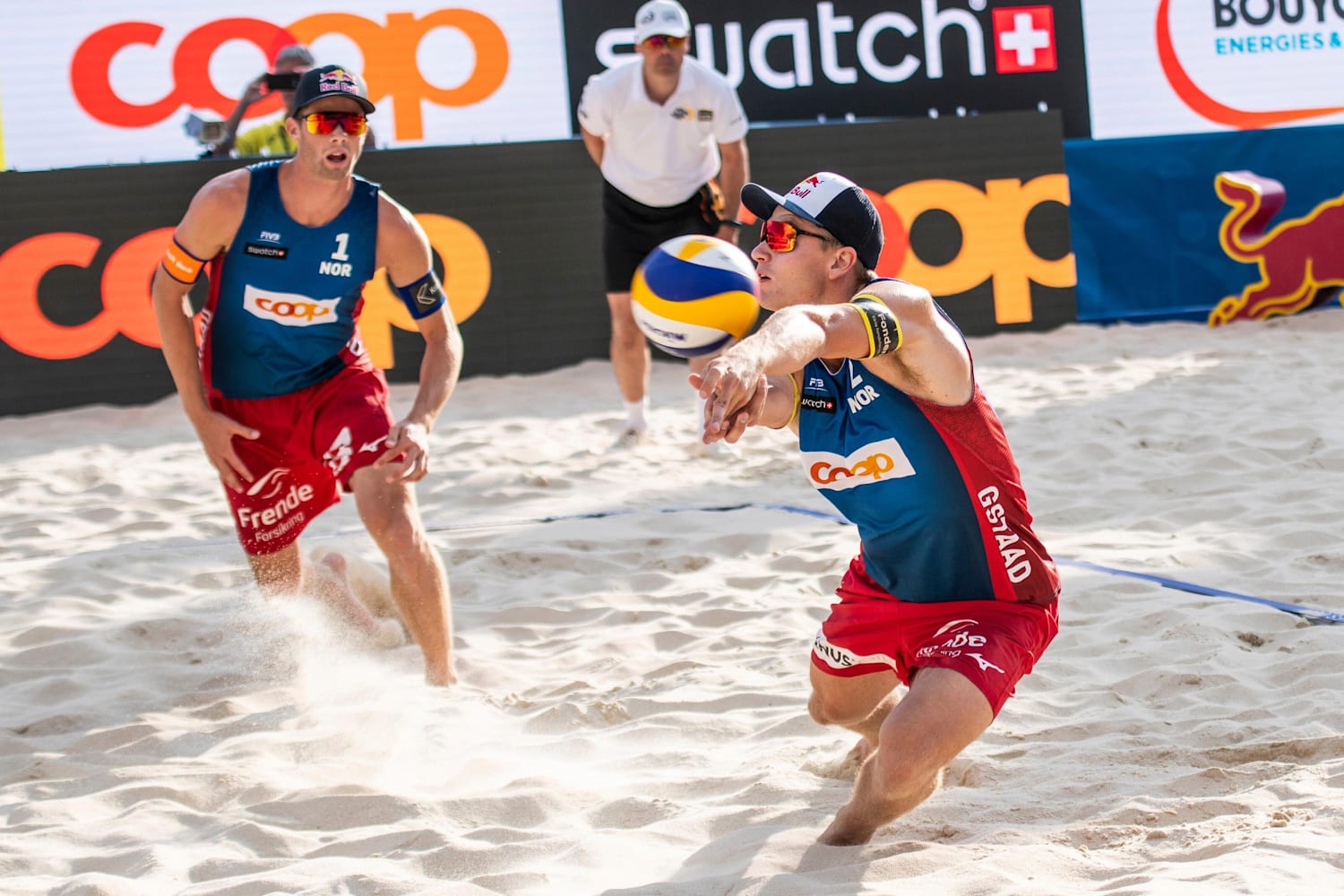 Swatch Major Gstaad Beach volleyball tournament report