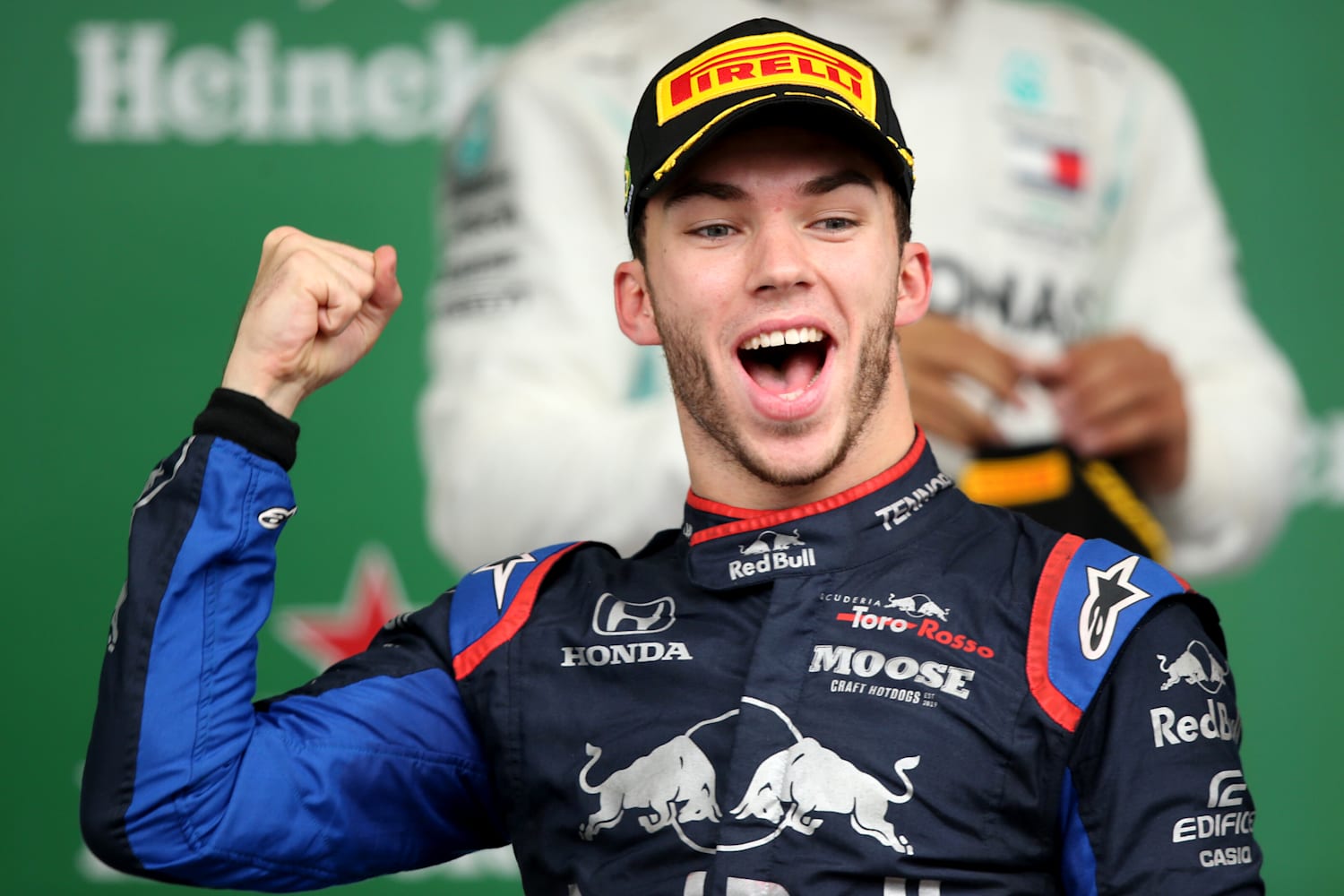 Ejemplo a seguir Pierre Gasly en el GP de Brasil