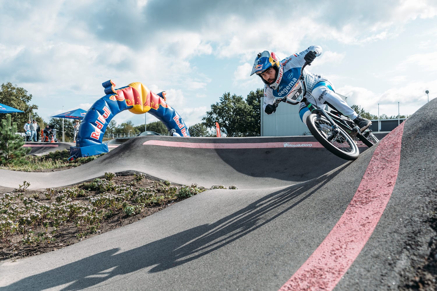 Twan van Gendt Getting the perfect start in BMX Racing