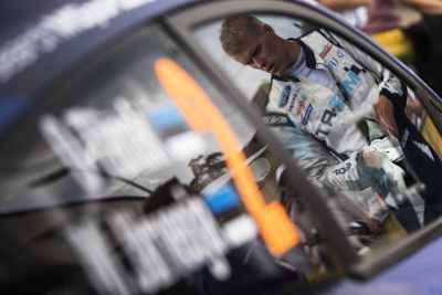 Ott Tänak (EST) seen during the FIA World Rally Championship 2017 in Bostalsee, Germany on August 19, 2017.