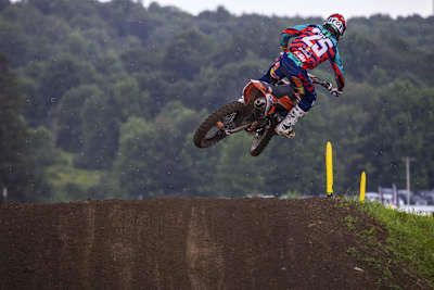 Focusing on a scary jump will just freak you out