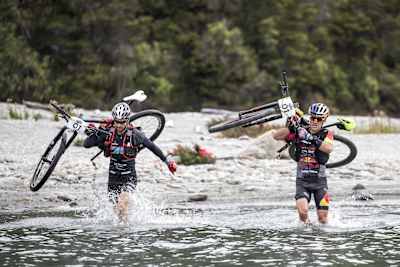 Team Red Bull, Braden Currie and Josiah Middaugh perform at Red Bull Defiance 2017 in Wanaka, New Zealand on January 21, 2017