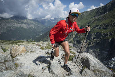 Ryan Sandes en Chamonix, Francia.