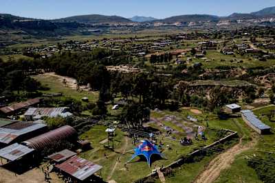 Venue of Red Bull Pump Track World Championships Qualifier in Roma, Lesotho, on March 30, 2019.