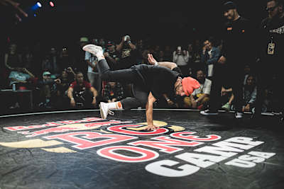 B-Boy Kid David compete at the Red Bull BC One Camp at Warehouse Live in Houston, TX, USA on May 17, 2019