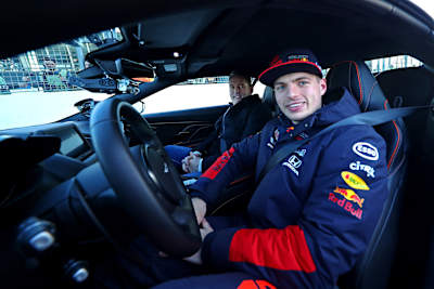 A photo of Max and Jos Verstappen