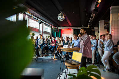 Meet likeminded people at Red Bull Basement