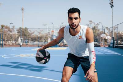 Ehab Amin performs in Cairo, Egypt on 27 October, 2021.