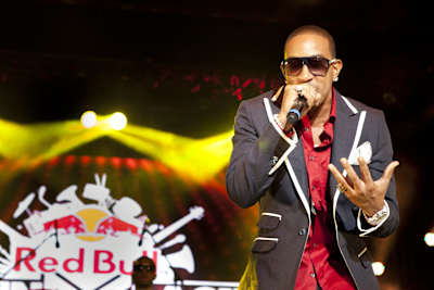 Ludacris performs at Red Bull SoundClash at Bayfront Park at The Promenade in Miami, Florida, USA on December 31, 2011.