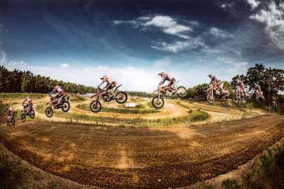 Jeffrey Herlings durante Fox meets MX en Genk, Bélgica, el 28 de julio de 2019.