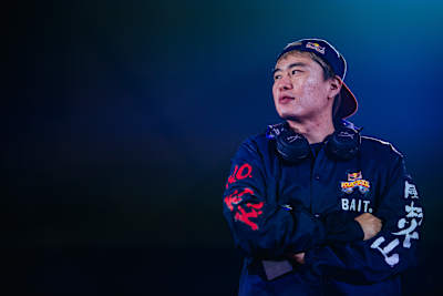 Masato ‘Bonchan’ Takahashi competing at Red Bull Kumite Japan in 2019.