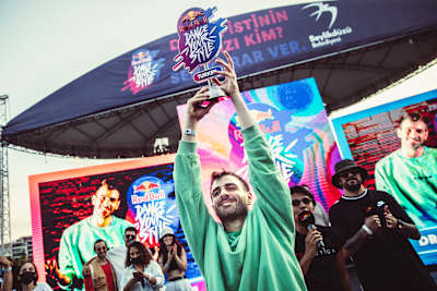 Dr. Akay Ustunel wins the Red Bull Dance Your Style in Istanbul, Turkey on July 4, 2021