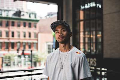 Ronnie poses for a portrait at Red Bull BC One Cypher in Boston, USA on August 7, 2021 