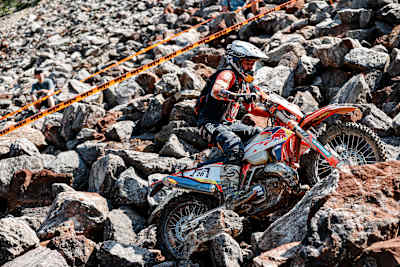 Trystan Hart fährt beim Red Bull Erzbergrodeo 2022 in Eisenerz, Österreich. 
