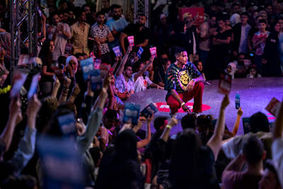 Nader Issam at Red Bull Dance Your Style Jordan Finals in Abdali Boulevard, Amman, Jordan on May 13, 2022  