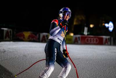 Lindsey Vonn hat sich ihren großen Traum, auf der Streif zu fahren, erfüllt