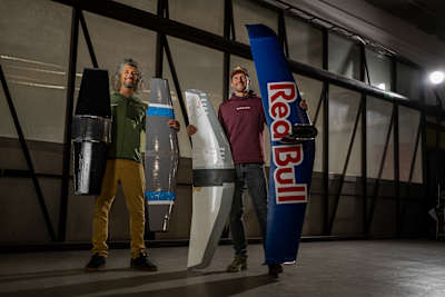 ウィングスーツ・フォイルのプロトタイプ