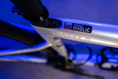 Red Bull - BORA - hansgrohe's Primož Roglič rides a Specialized S-Works Tarmac SL8 at the Tour de France 2024