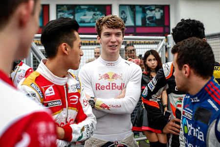 Daniel Ticktum, Motopark with VEB, Dallara Volkswagen in Macau.
