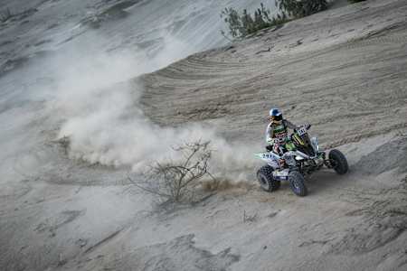 Ignacio Casale (CHL), da Casale Motorsport, durante a 5ª etapa do Dakar Rally 2018 de Marcona à Arequipa, no Peru. 10 de janeiro de 2018