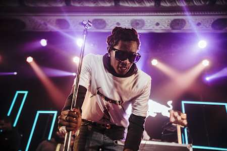 Raper Young Thug na scenie