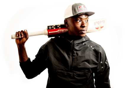 दक्षिण अफ्रीका के क्रिकेटर कगिसो रबाडा की एक प्रेस तस्वीर.