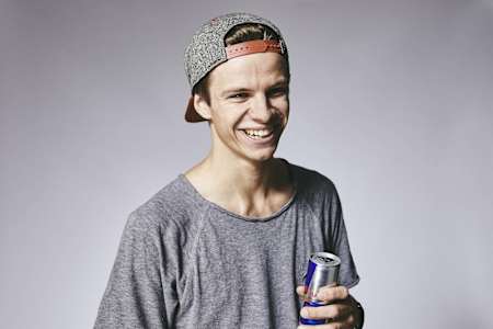 Porträt von Skisprung Olypmiasieger Andreas Wellinger. München 2018.