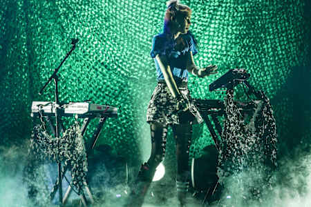 Grimes performs at Red Bull Sound Select Presents in LA, 2015