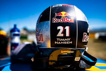 Timmy Hansen performs at Killarney International Raceway in South Africa on November 10, 2019.