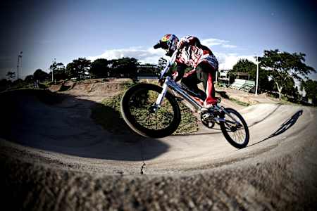Jaime Quintanilla beim Training in Santa Cruz, Bolivien.