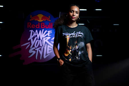 Mel's poses for a portrait at the Red Bull Dance Your Style Paris at the cabaret Sauvage in Paris, France on June 7, 2019