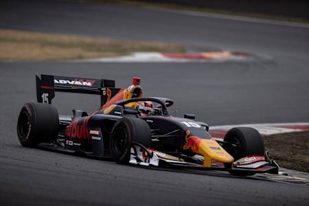 Red Bull Team Goh, driving during the pre-season test of the Super Formula series at Fuji International Speedway in Oyama, Japan on March 23, 2021.