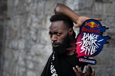 Mams poses for a portrait at the Red Bull Dance Your Style Qualification at Place de l Europe in Lausanne, Switzerland on September 04 2021