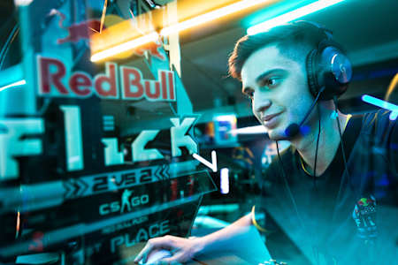 Participant performs during the Red Bull Flick in Bucharest, Romania on June 25, 2022.