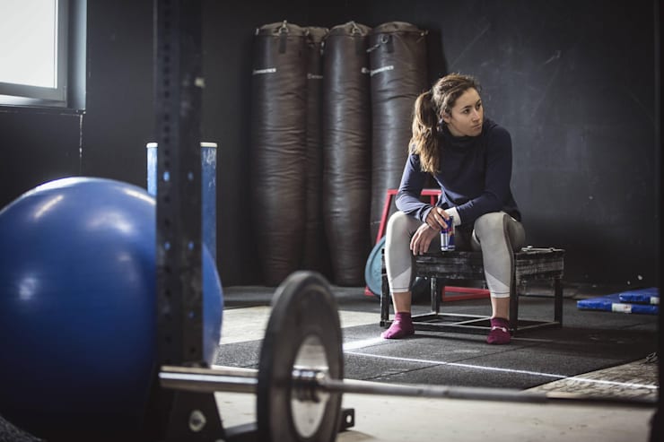 Bebida energética para animar o treino