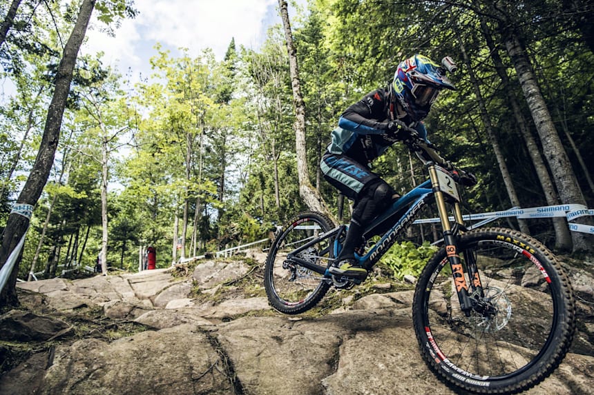 riding mountain bike