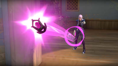 Agent Hush uses her Flashbulb ability in VALORANT.