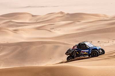 Johan Kristoffersson during the Stage 7 of the Dakar 2026 on January 11, 2026 between Riyadh and Wadi ad-Dawasir, Saudi Arabia.
