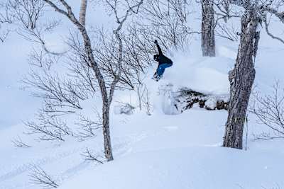 Terje Haakonsen during Natural Selection Snow Super Sessions Myoko on January 18, 2026 in Myoko, Japan.