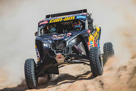 Cristina Gutierrez Herrero (ESP), del Red Bull Can-Am Factory Racing, durante la etapa 11 del Rally Dakar 2023 de Shaybah a Empty Quarter Marathon, Arabia Saudita el 12 de enero de 2023. 
