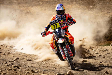 Luciano Benavides während des Prolog zur Rallye du Maroc in Fez.