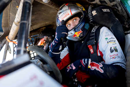 Dania Akeel at the Rally Raid BP Portugal in Lisbon on September 26, 2025 Lisbon, Portugal.