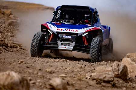 Kevin Benavides is seen during the prologue before the Rallye du Maroc in Erfud, Morocco, on October 13, 2025