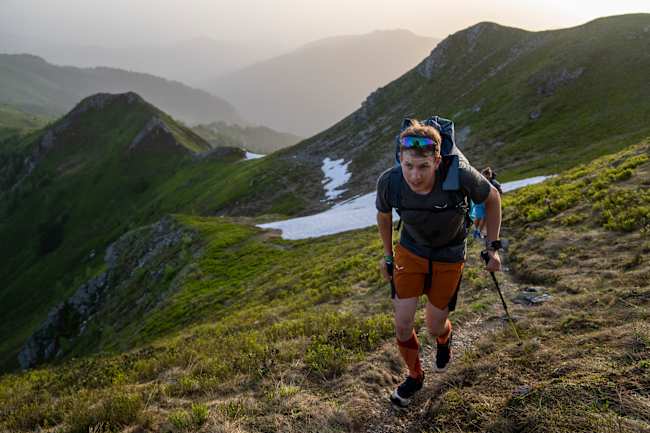 Simon Oberrauner on Day 2 of Red Bull X-Alps 2021