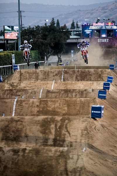 SX : Enzo Lopes (5ème) et Sean Cantrell (3ème) en catégorie Lites du Red Bull Straight Rhythm 2017.