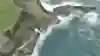 Aerial view of the Causeway Coast, home of the Red Bull Cliff Diving stop in Northern Ireland