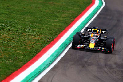 Max Verstappen of Oracle Red Bull Racing at the Emilia Romagna Grand Prix on April 24, 2022.